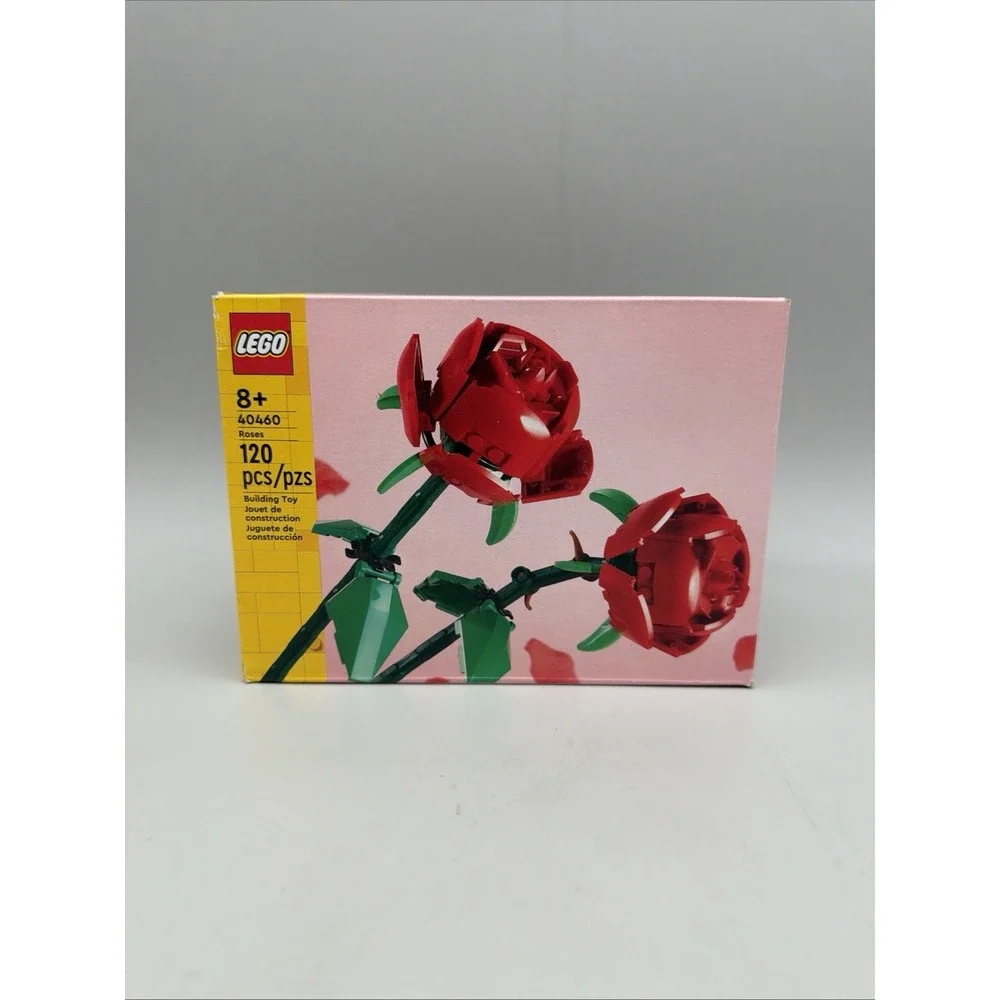 LEGO Botanical Collection Roses 40460 Complete Set Box 120pcs Ages 8+